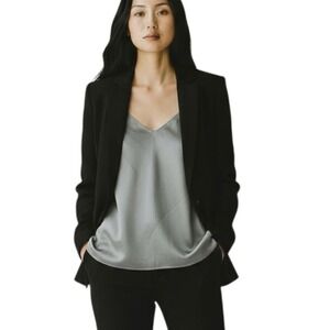 ALYSI Creme V Neck Spaghetti Strap Camisole Top NWT $339